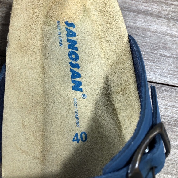 Sanosan Geneve Thong Sandals sz 9-9.5 - Picture 7 of 12